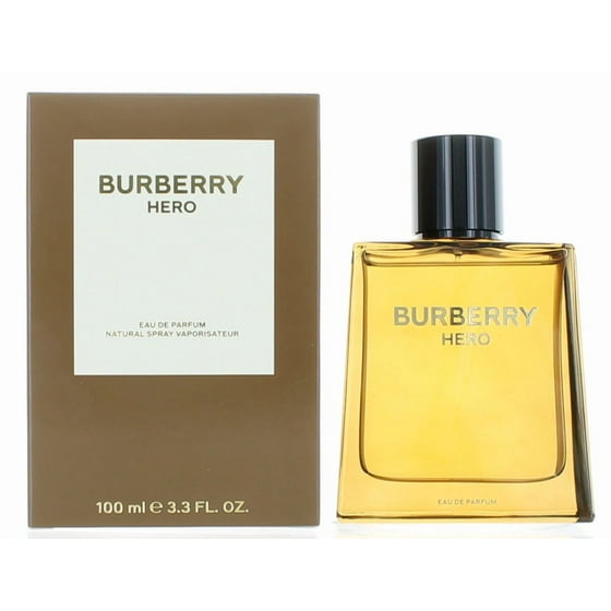 Burberry Hero 3.3 oz EDP Cologne for Men Brand New In Box